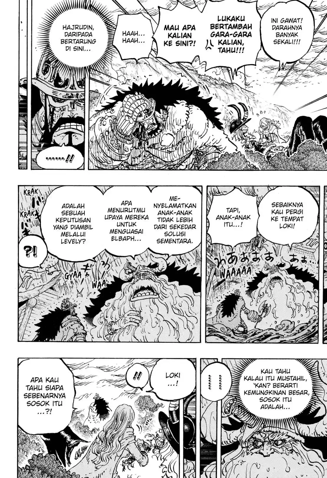 One Piece berwarna 1188 1189 1190 bahasa indonesia